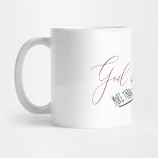 God is more than enough, Mug